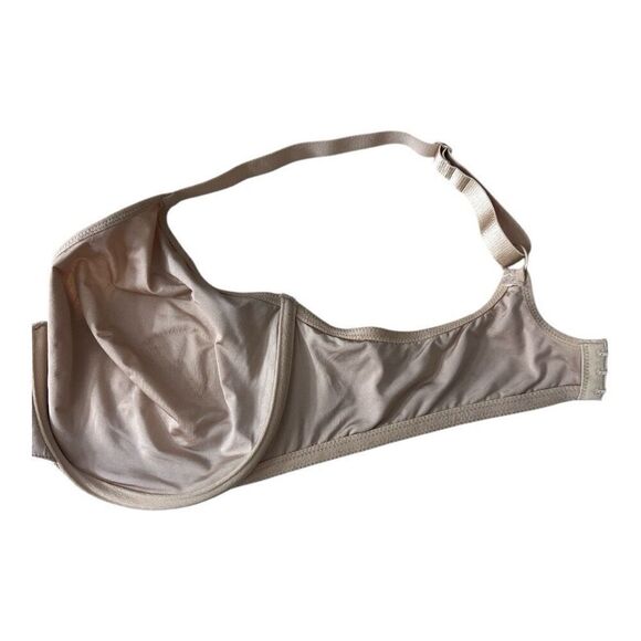 Adore Me Unlined Underwire Full Coverage Bra Size 40DD Beige Floral Print - Picture 4 of 11